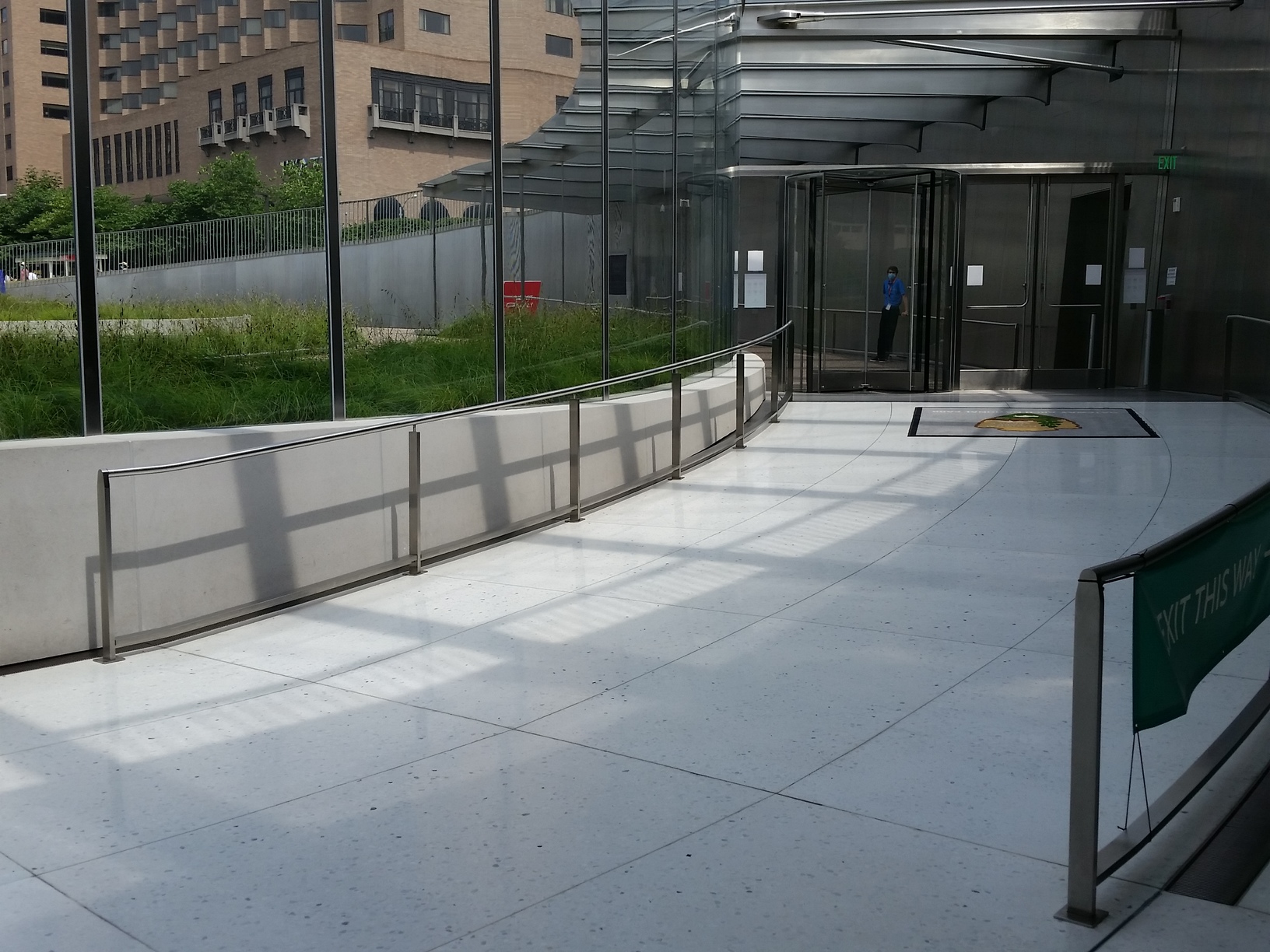 Curved Stainless Steel Handrails