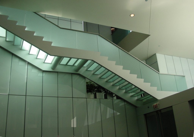 Steel and Glass Stair