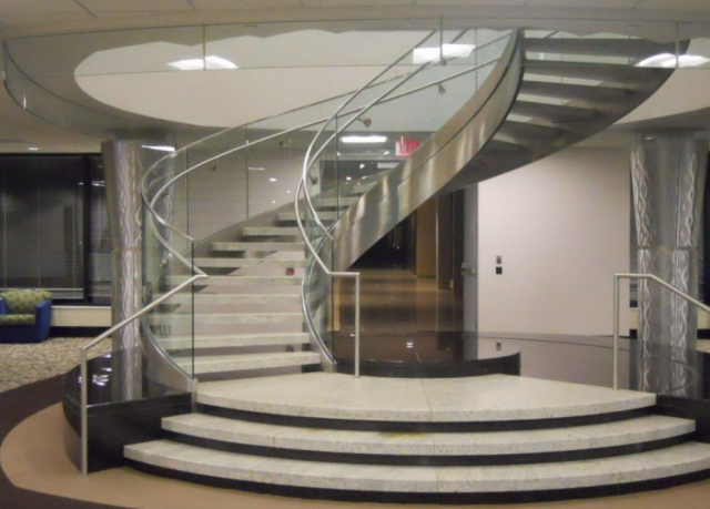 Stainless Steel Helical Stair
