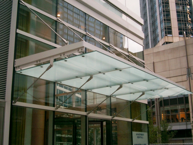 Steel and Glass Canopy