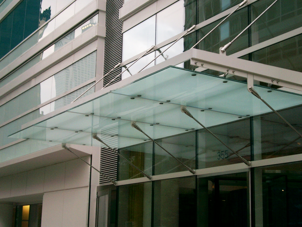 Steel and Glass Canopy